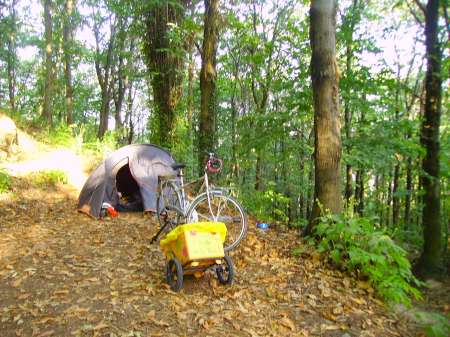 Camping sur le Mont Rua